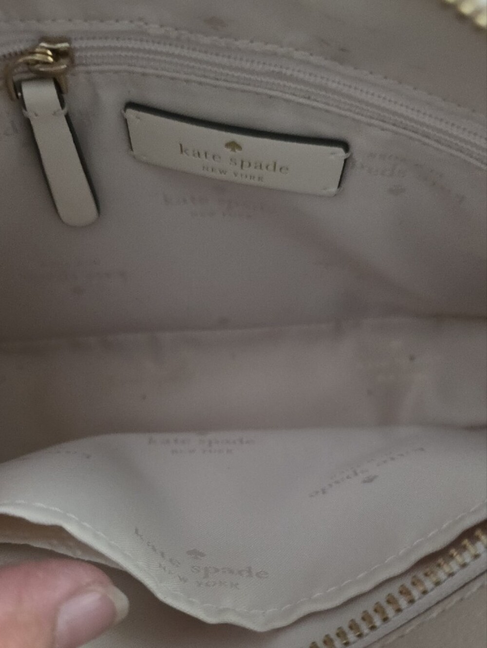 kate spade Light Blush Leather Crossbody Camera Bag - Picture 7 of 11